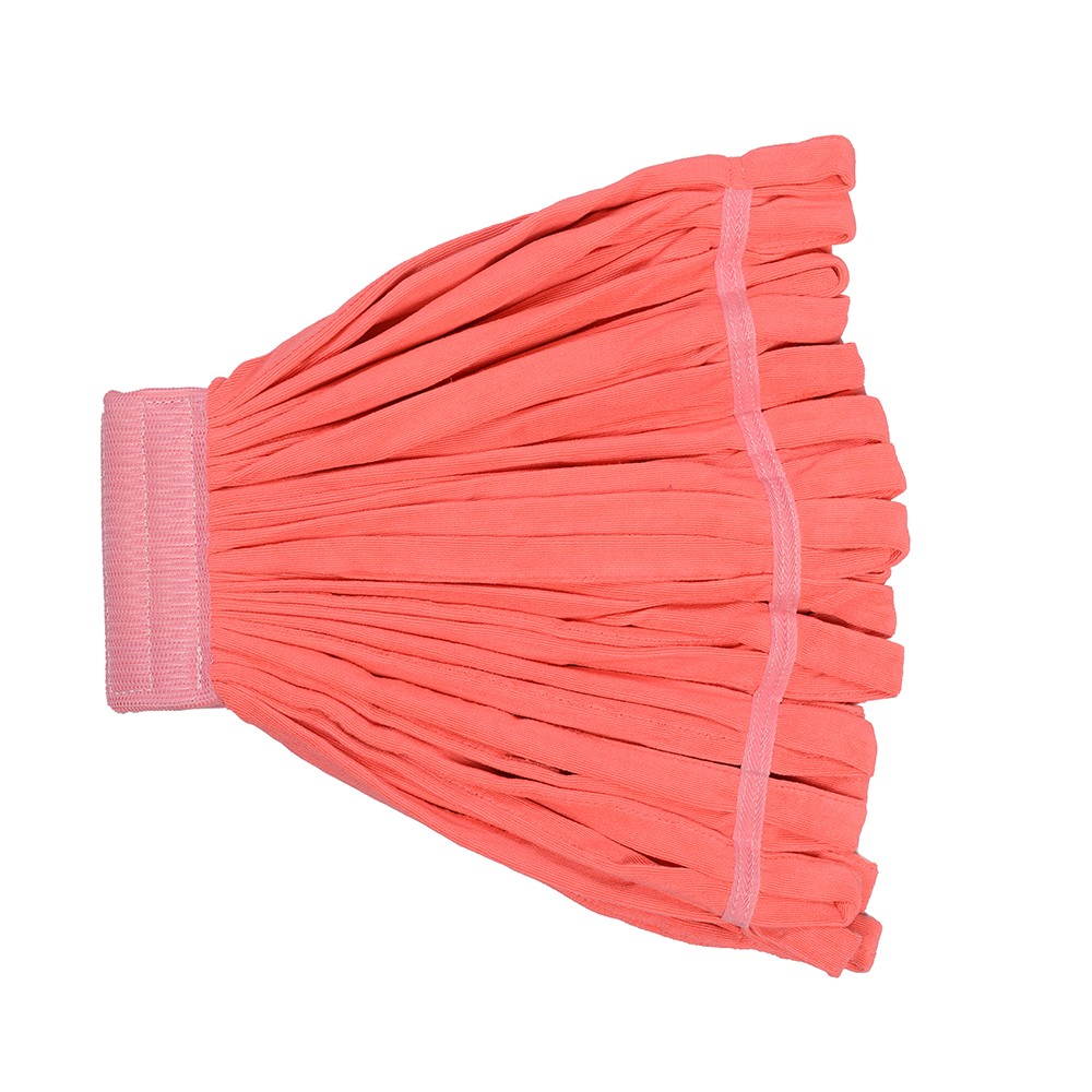 Red microfiber strip mop 350g
